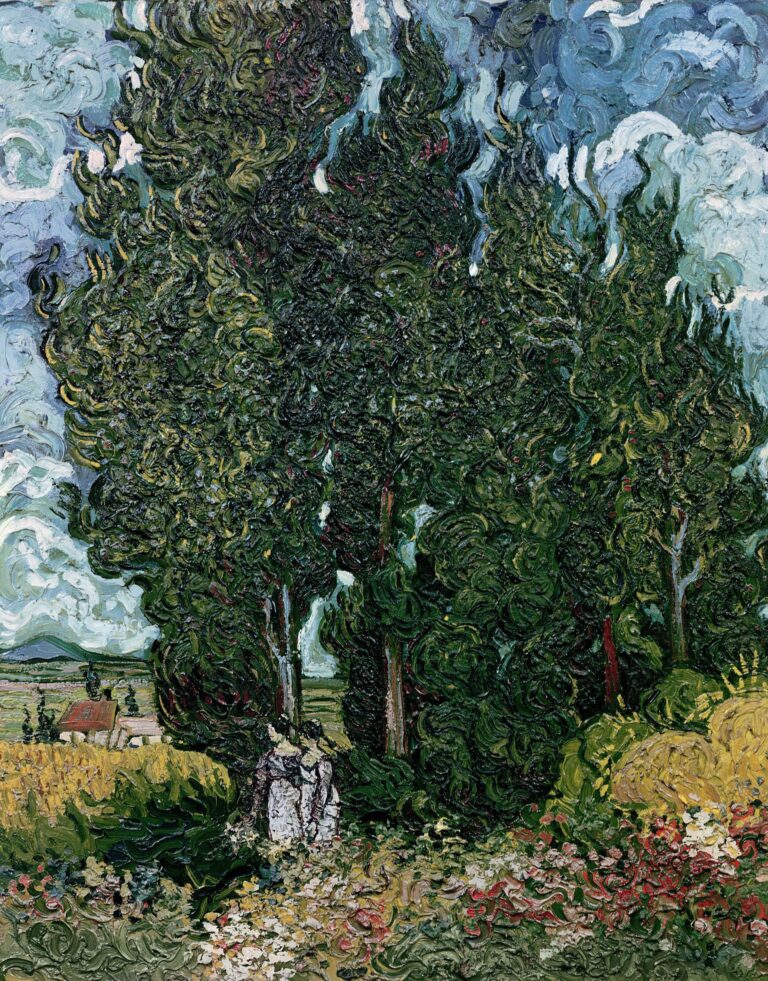 Les cypress – Van Gogh Vincent Van Gogh