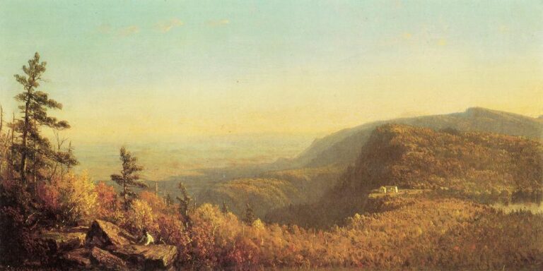 La maison de montagne de Catskill – Sanford Robinson Gifford Sanford Robinson Gifford