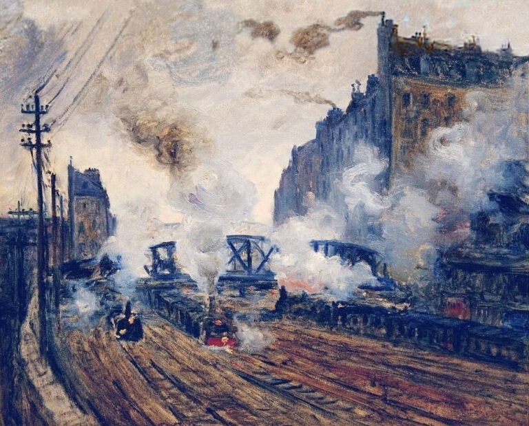 La Tranchée des Batignolles – Claude Monet Claude Monet