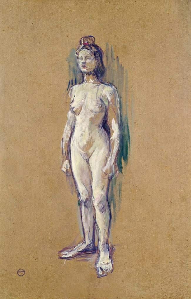 Femme nue debout – Toulouse Lautrec Henri de Toulouse-Lautrec