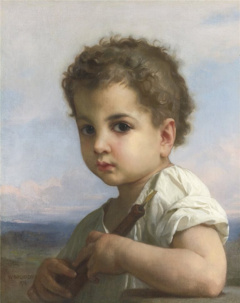 Joueur de flûte – William Bouguereau William Bouguereau