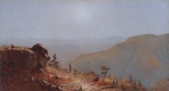 Etude pour Vue de la montagne sud dans les Catskills – Sanford Robinson Gifford Sanford Robinson Gifford