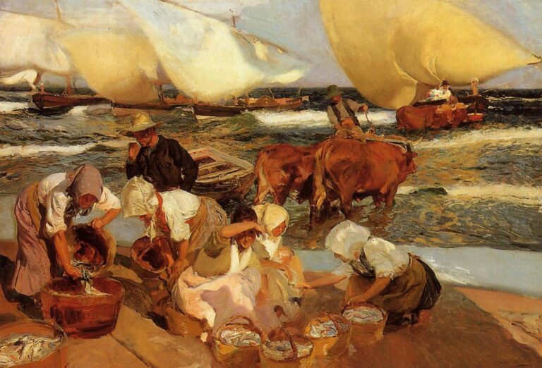 Plage à valence – Sorolla Joaquín Sorolla