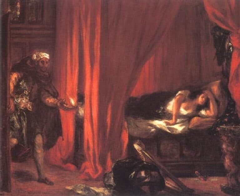 Othello et Desdemona – Eugène Delacroix Eugène Delacroix