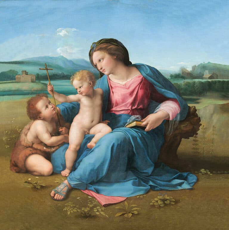 La Madone d’Alba – Raphaël (peintre) Raffaello Sanzio