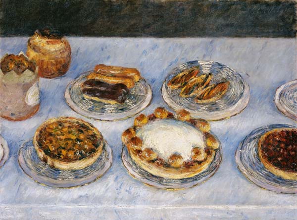 Gâteaux, 1881 – Caillebotte Gustave Caillebotte