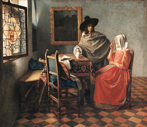 Le Verre de vin – Johannes Vermeer Johannes Vermeer