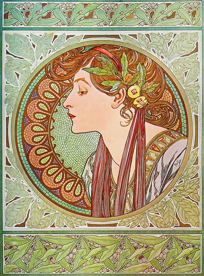 Laurel – Mucha Alphonse Mucha