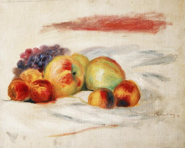 Pommes, pêches et raisins – Pierre-Auguste Renoir Pierre-Auguste Renoir