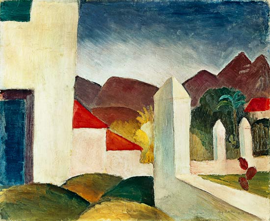 Paysage tunisien – August Macke August Macke