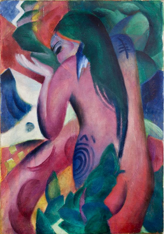 Femme rouge – Franz Marc Franz Marc