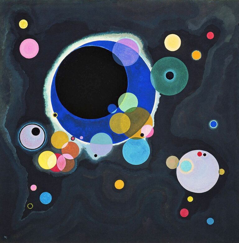 Plusieurs Cercles – Vassily Kandinsky Vassily Kandinsky