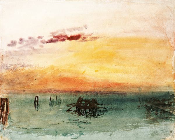 Venise vue de Fusina – William Turner William Turner