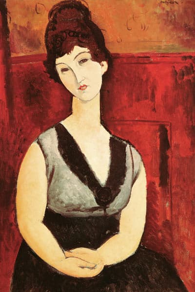 La fille de chocolat – Amedeo Modigliani Amedeo Modigliani