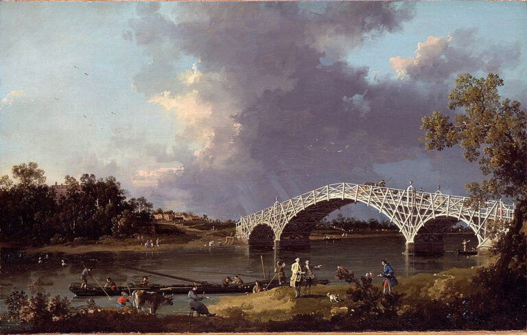 Le vieux pont de Walton – Canal Giovanni Antonio Giovanni Antonio Canal