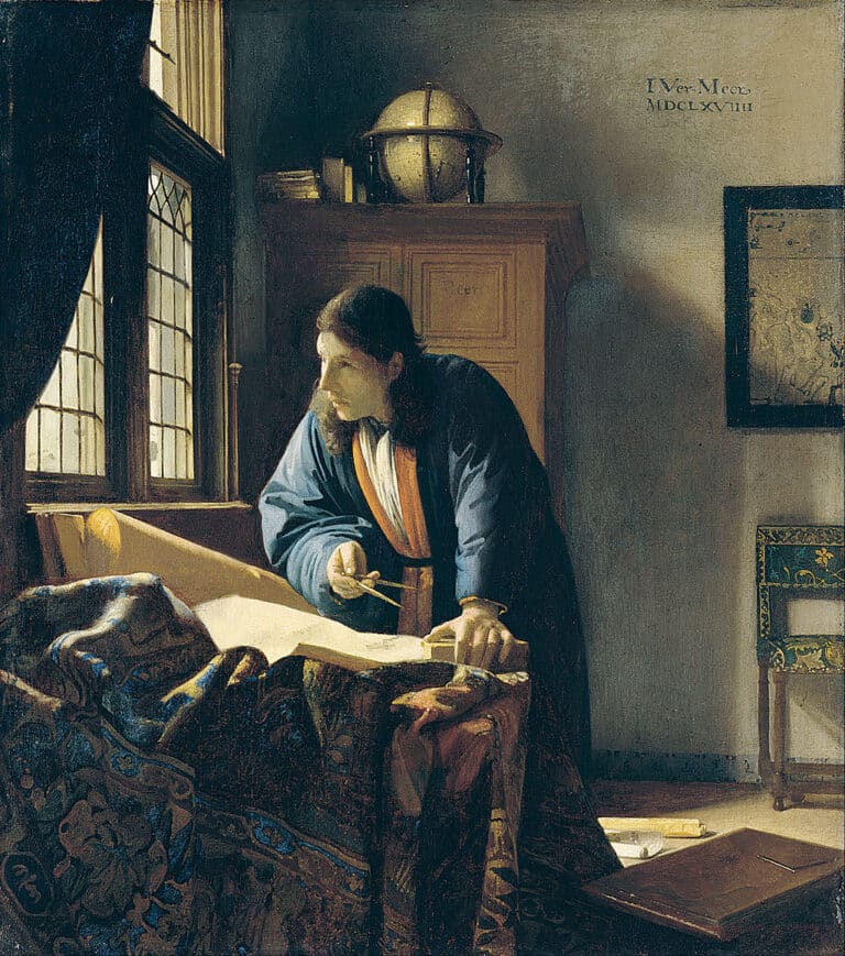 Le Géographe – Johannes Vermeer Johannes Vermeer