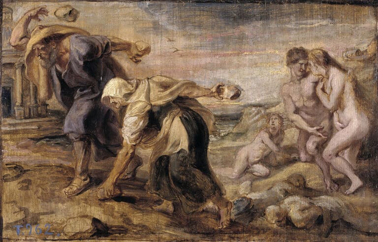 Deucalion et Pyrrha – Peter Paul Rubens Peter Paul Rubens