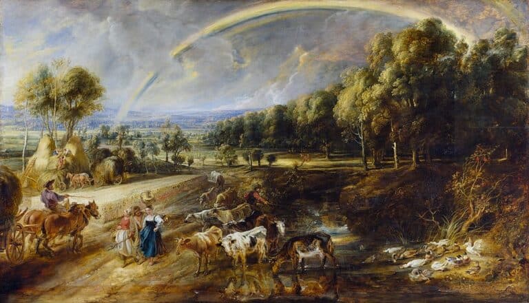 Paysage avec arc-en-ciel – Peter Paul Rubens Peter Paul Rubens