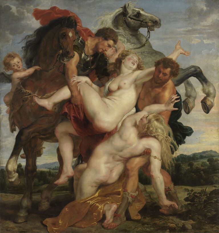 L’Enlèvement des filles de Leucippe – Peter Paul Rubens Peter Paul Rubens