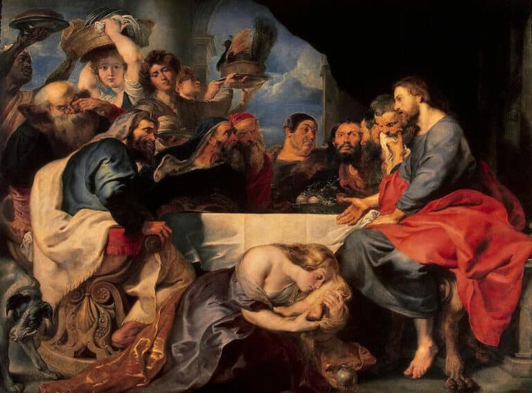 Le Repas chez Simon le pharisien – Peter Paul Rubens Peter Paul Rubens