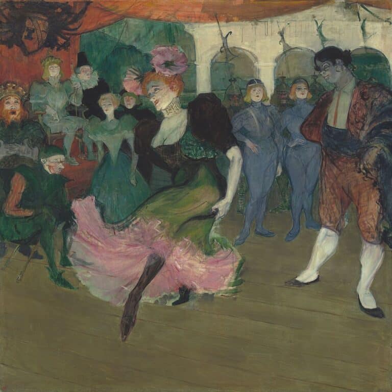 Marcelle lender danse le boléro en chilpéric – Toulouse Lautrec Henri de Toulouse-Lautrec