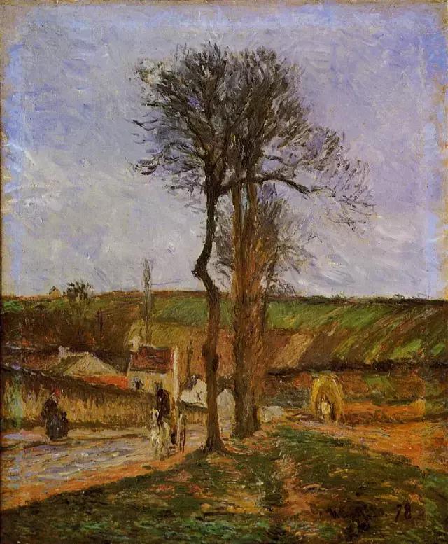 Près de pointoise – Camille Pissarro Camille Pissarro