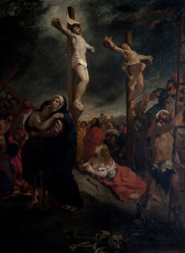 Le Christ sur la croix – Eugène Delacroix Eugène Delacroix