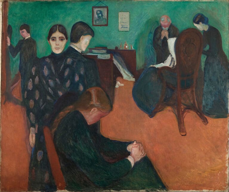 La Mort dans la chambre de la malade – Edvard Munch Edvard Munch