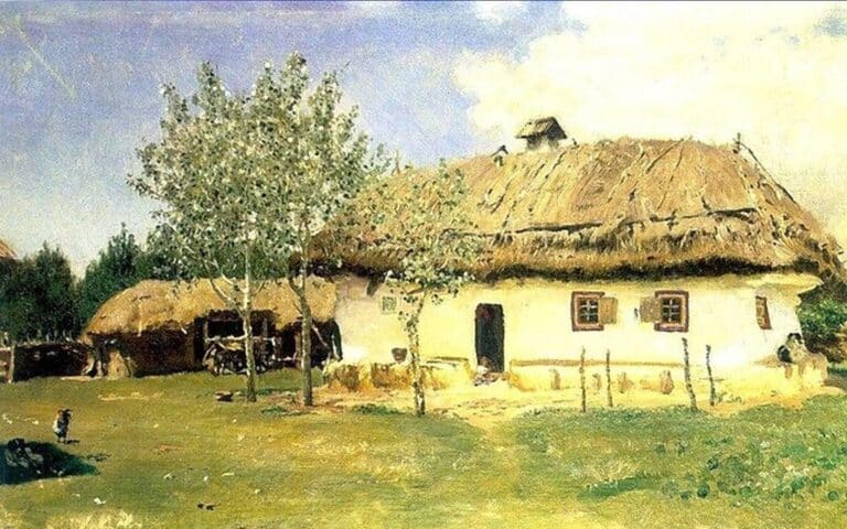 Maison paysanne ukrainienne – Ilya Repin Ilya Repin