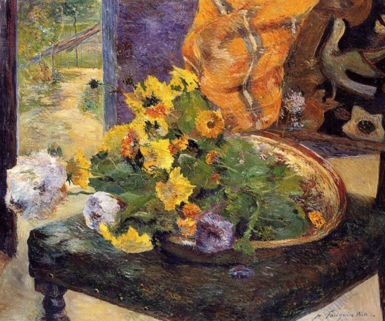 Pour faire un bouquet – Paul Gauguin Paul Gauguin