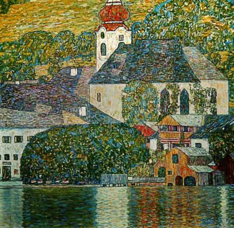 L’église de St Wolfgang – Gustav Klimt Gustav Klimt