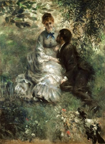 Les amoureux – Pierre-Auguste Renoir Pierre-Auguste Renoir