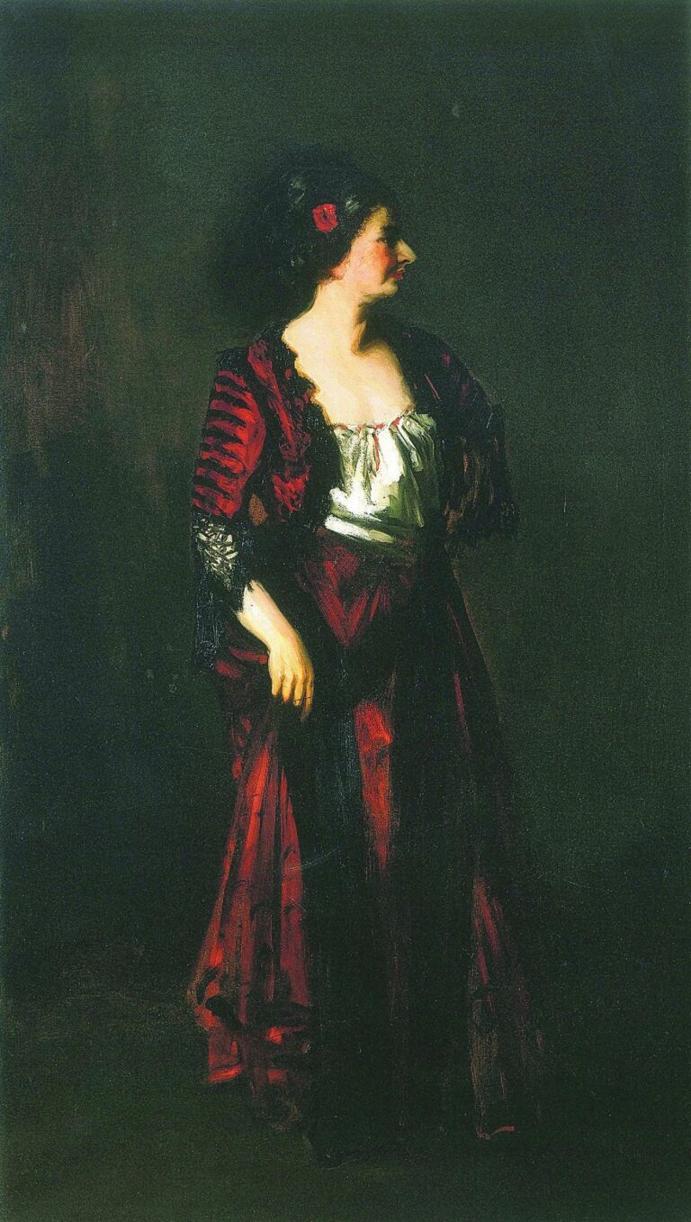 Portrait d’Eugenie Stein – Robert Henri Robert Henri