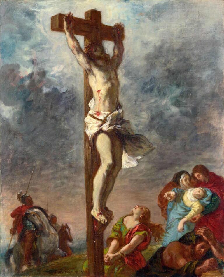 Le Christ en croix – Eugène Delacroix Eugène Delacroix