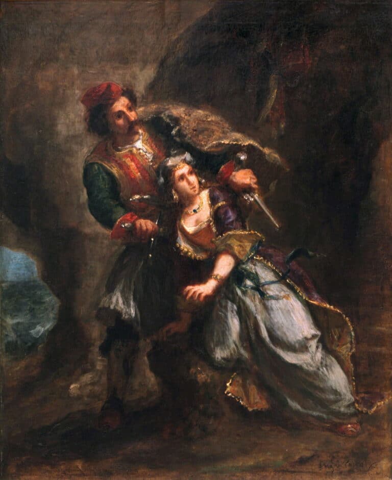 La mariée d’Abydos – Eugène Delacroix Eugène Delacroix