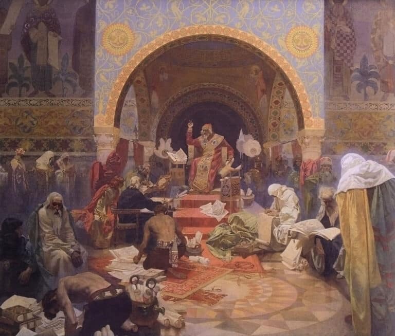 Le tsar bulgare Simeon – Mucha Alphonse Mucha