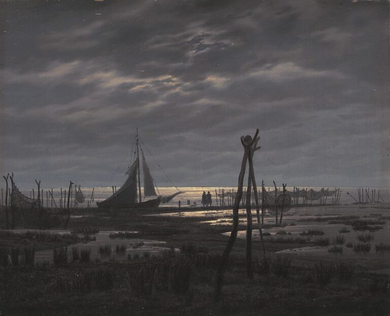 Plage marécageuse – Caspar David Friedrich Caspar David Friedrich