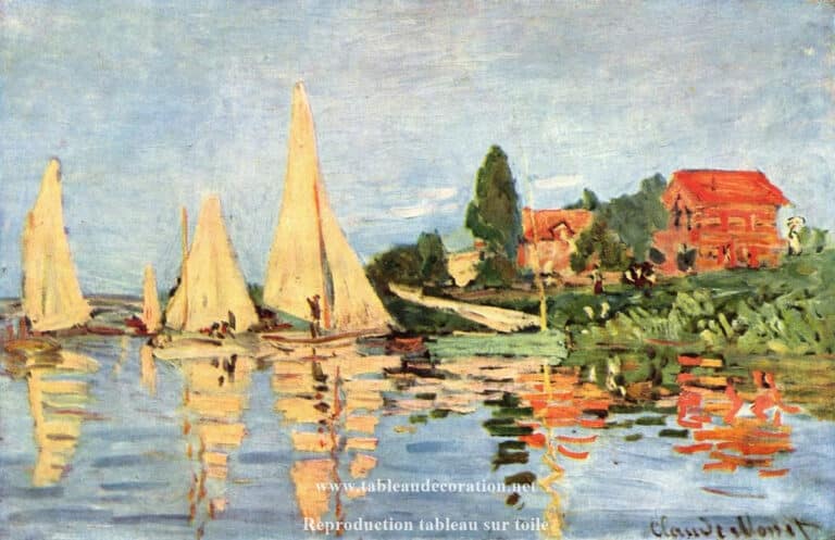 Régates à Argenteuil – Claude Monet Claude Monet