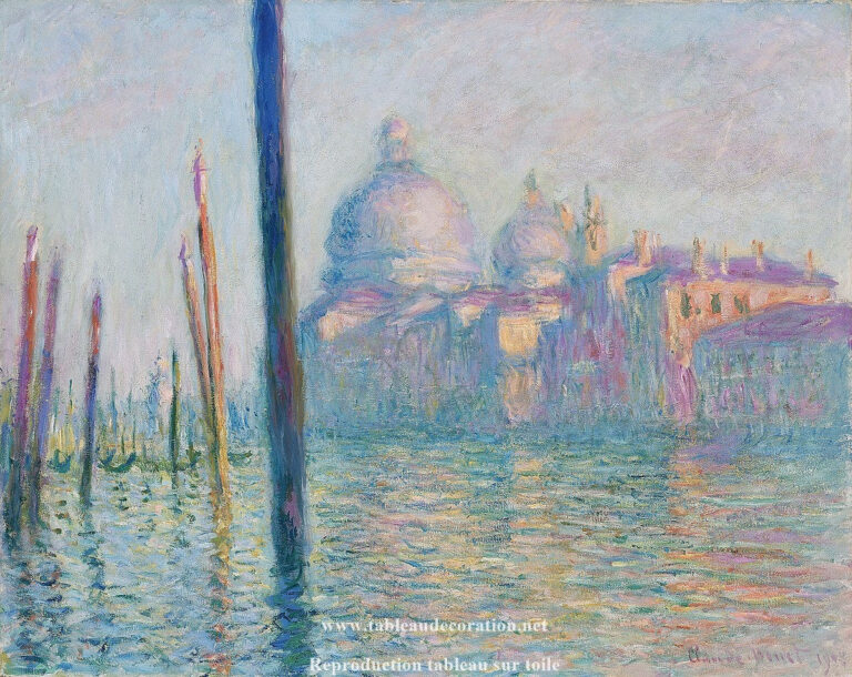 Le Grand Canal – Tableau Monet Venise Claude Monet