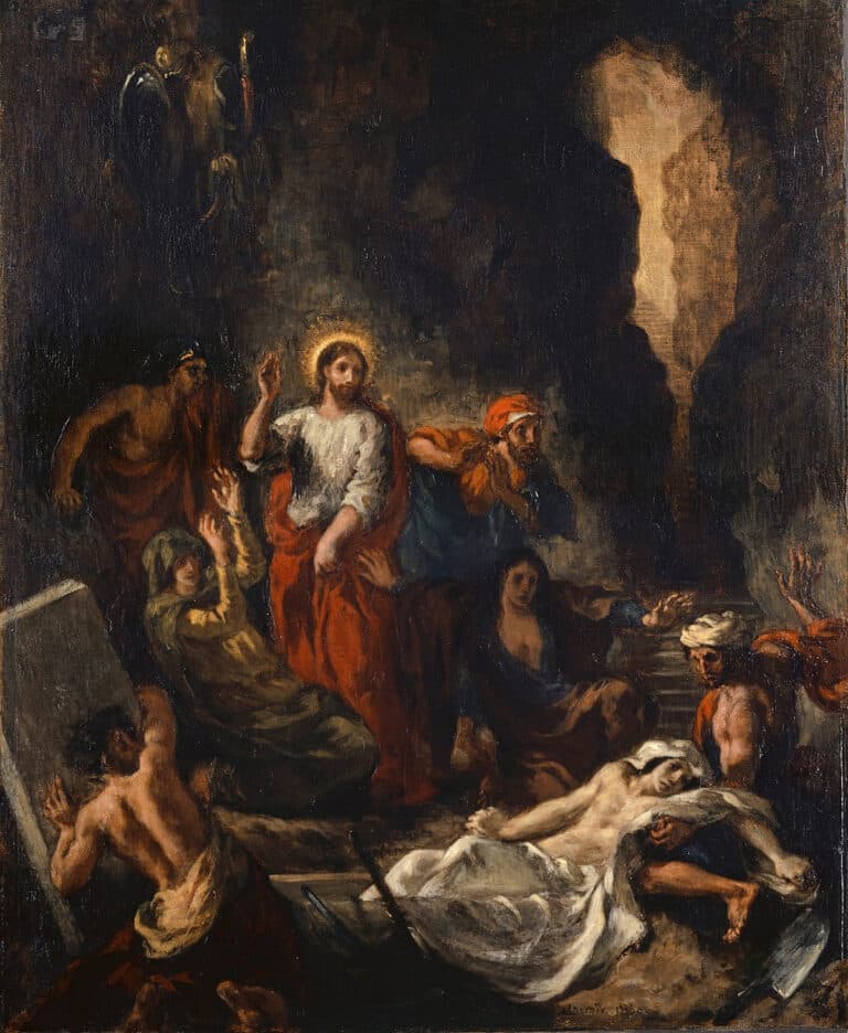 La résurrection de Lazare – Eugène Delacroix Eugène Delacroix