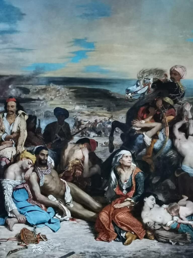 Scènes des massacres de Scio – Eugène Delacroix Eugène Delacroix