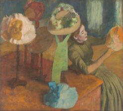 la boutique de chapellerie – Edgar Degas Edgar Degas