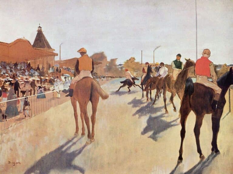Le Défilé – Edgar Degas Edgar Degas