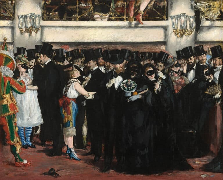 Bal masqué à l’opéra – Edouard Manet Édouard Manet