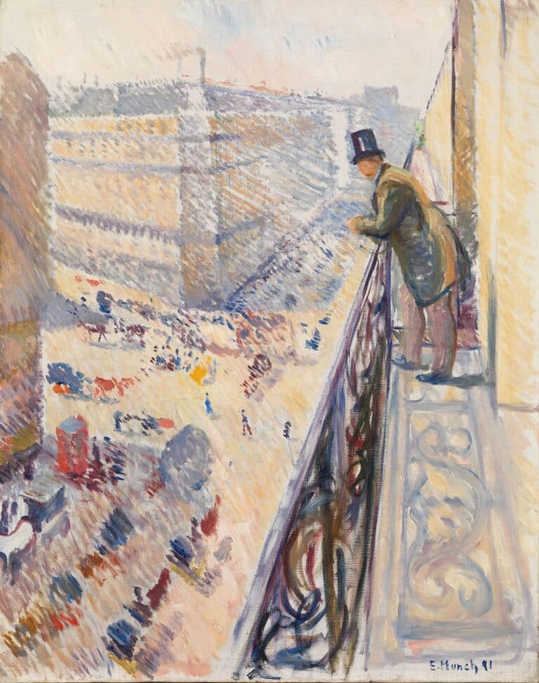 Rue Lafayette – Edvard Munch Edvard Munch