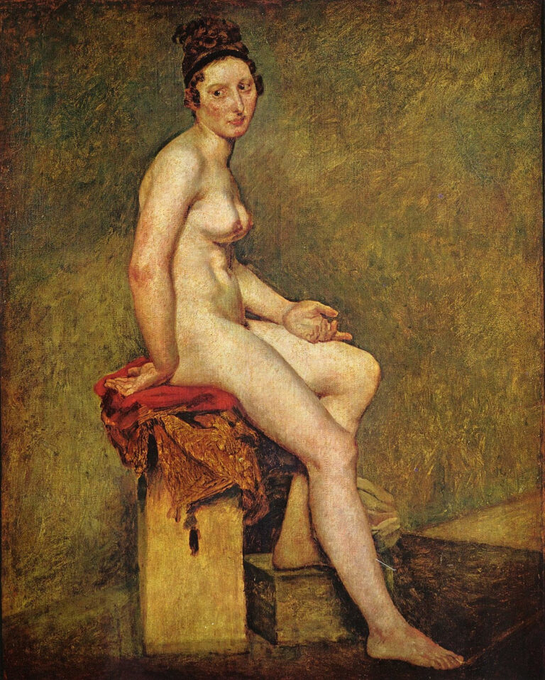 Mademoiselle Rose (Nu assis) – Eugène Delacroix Eugène Delacroix