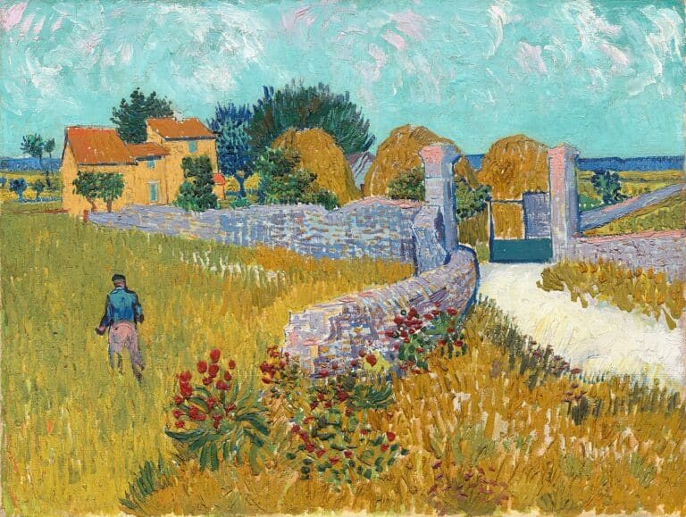 Ferme en Provence – Van Gogh Vincent Van Gogh