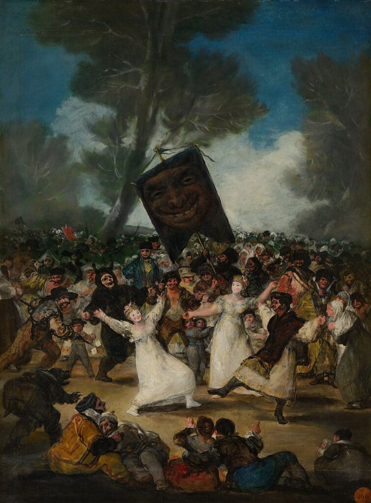 L’Enterrement de la sardine – Francisco de Goya Francisco de Goya
