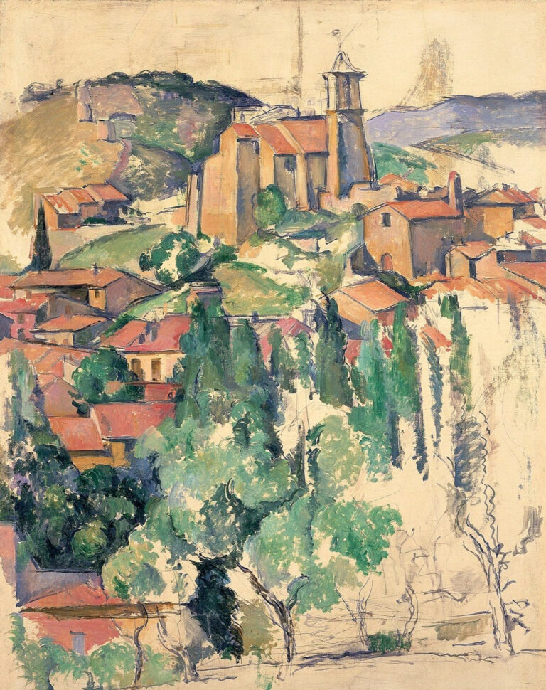 Après-midi à Gardanne – Paul Cézanne Paul Cézanne