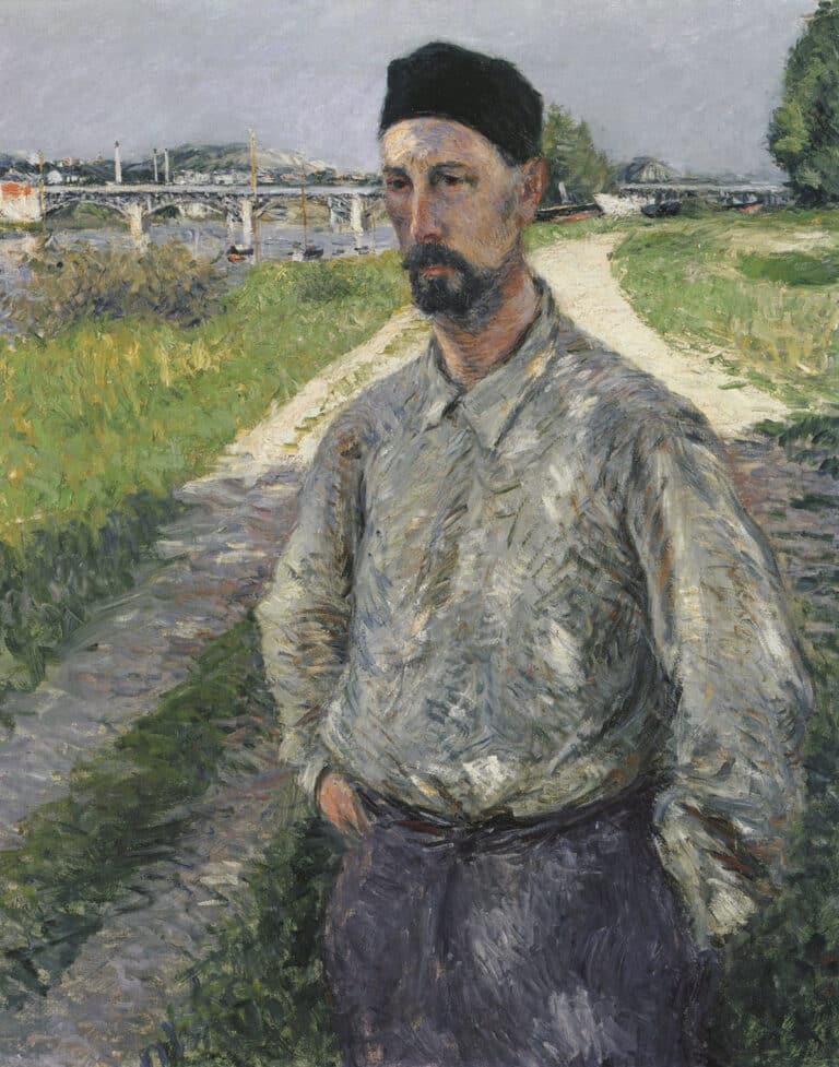 Portrait d’Eugène Lamy – Caillebotte Gustave Caillebotte